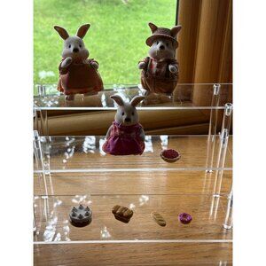 Calico Critters Sylvanian Families Rabbit Family Figures With Accessories
